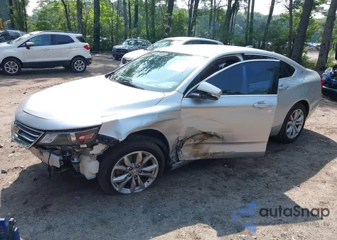 2016 Chevrolet Impala 1Lt from USA, damaged, VIN 2G1105SA0G9161237